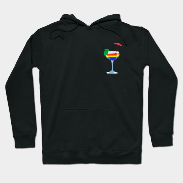 Gay cocktail #2 Hoodie by gaypompeii